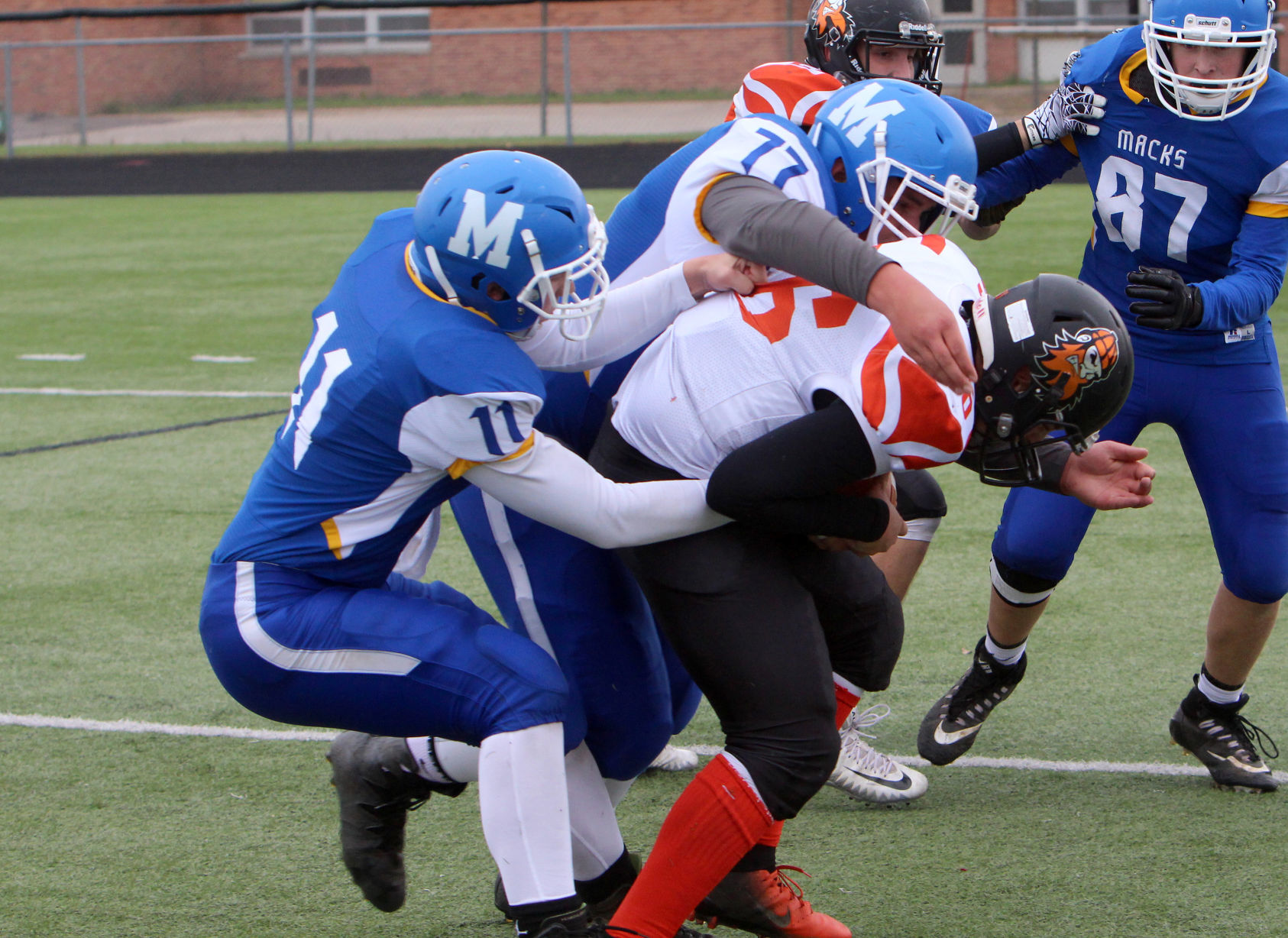 Phillips at McDonell football 9-29-18